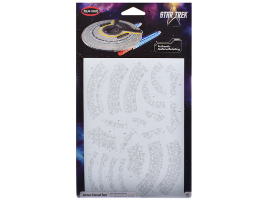 USS Cerritos NCC-75567 Aztec Decal Set "Star Trek: Lower Decks" (2020-2024) TV Series 1/1400 Scale by Polar Lights