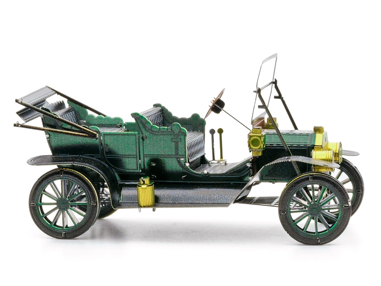 Model Kit 1908 Ford Model T Dark Green (Moderate Difficulty) Steel Model by Metal Earth - Premium Model Kits(To Built) from Metal Earth - Just $24.90! Shop now at Rapidvehicles