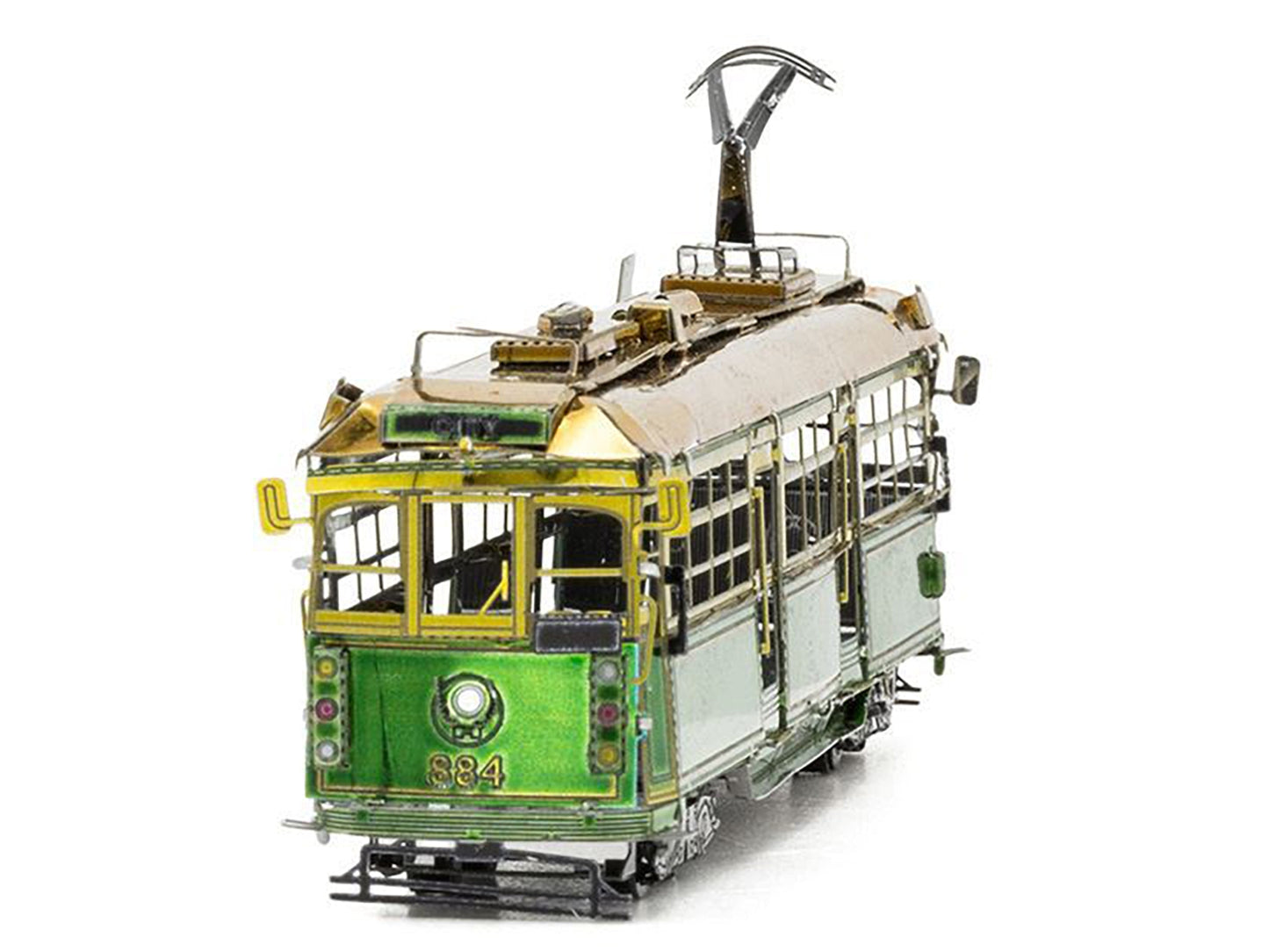 Model Kit Melbourne W-class Tram Green and Gold (Moderate - Premium Model Kits(To Built) from Metal Earth - Just $25.49! Shop now at Rapidvehicles