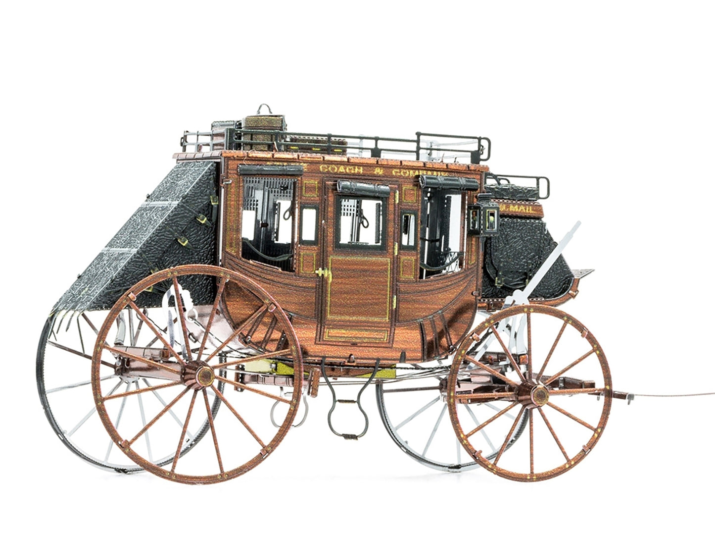 Model Kit Wild West Stagecoach (Moderate Difficulty) Steel Model - Premium Model Kits(To Built) from Metal Earth - Just $39.59! Shop now at Rapidvehicles