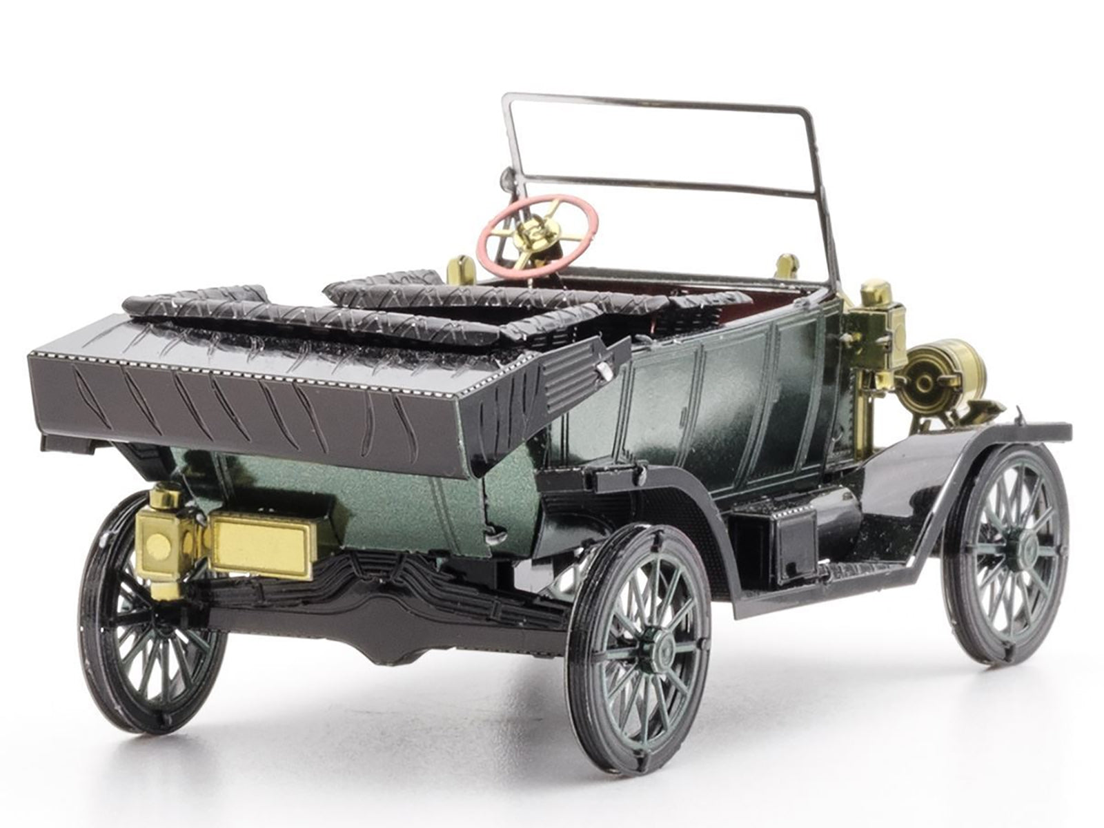 Model Kit 1910 Ford Model T Green (Moderate Difficulty) Steel Model by Metal Earth - Premium Model Kits(To Built) from Metal Earth - Just $24.90! Shop now at Rapidvehicles