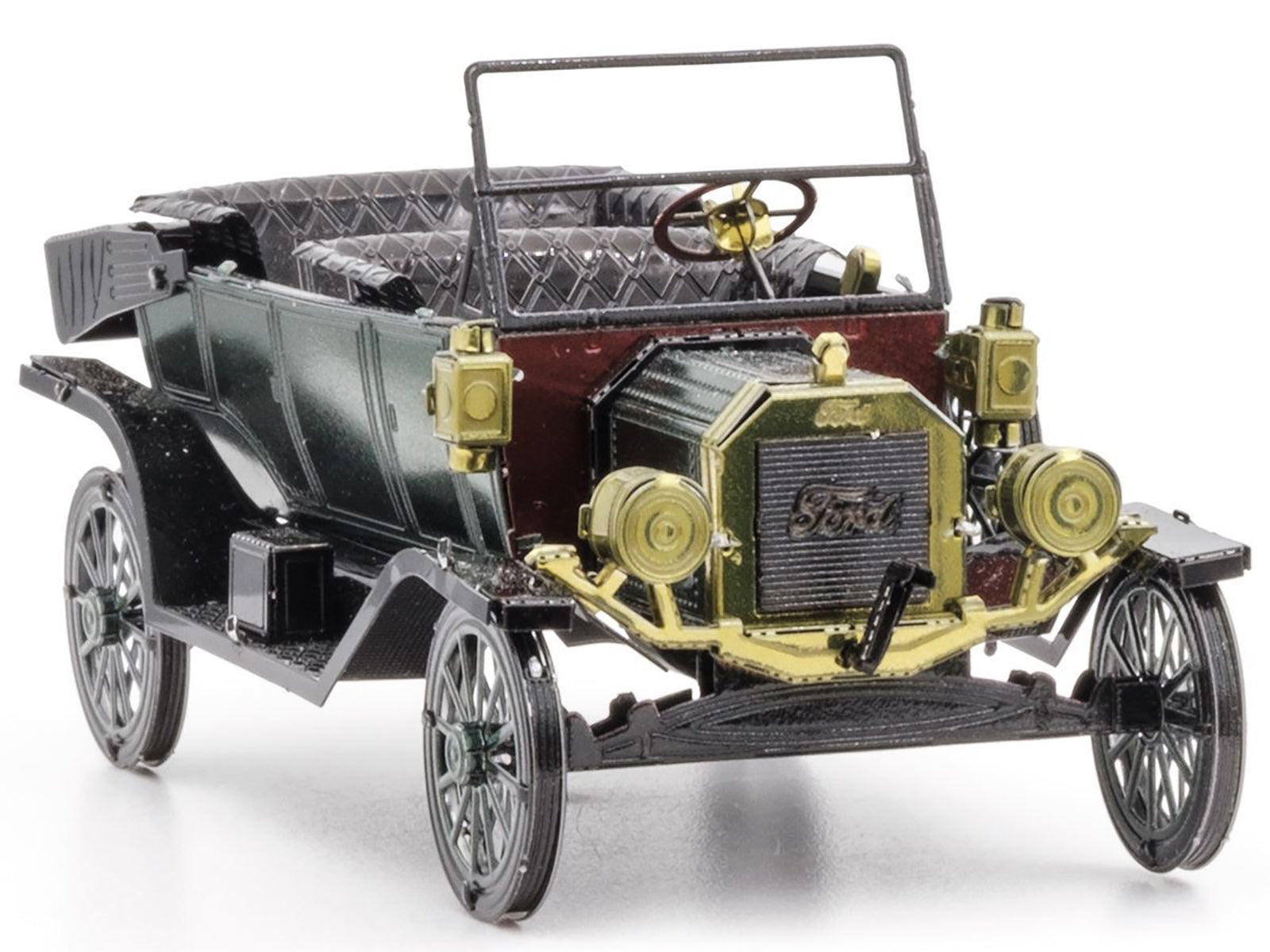 Model Kit 1910 Ford Model T Green (Moderate Difficulty) Steel Model by Metal Earth - Premium Model Kits(To Built) from Metal Earth - Just $24.90! Shop now at Rapidvehicles