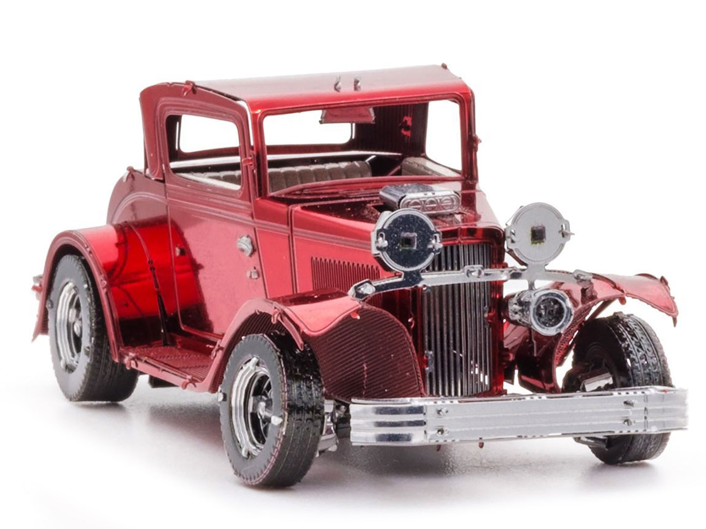 Model Kit 1932 Ford Coupe Red (Moderate Difficulty) Steel Model - Premium Model Kits(To Built) from Metal Earth - Just $25.49! Shop now at Rapidvehicles