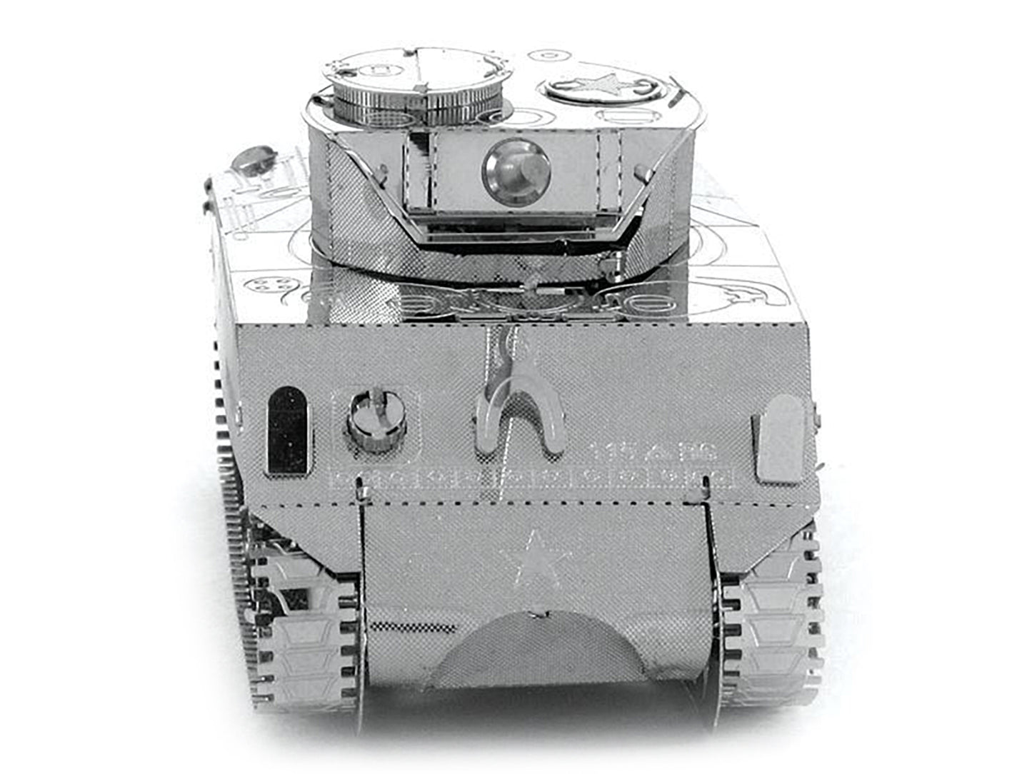 Model Kit American Sherman Tank (Moderate Difficulty) Steel Model - Premium Military Models from Metal Earth - Just $23.95! Shop now at Rapidvehicles