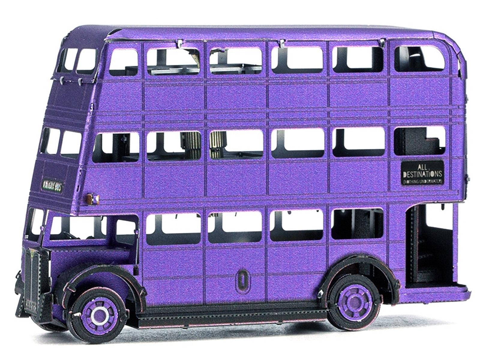 Model Kit Knight Bus Purple "Harry Potter and the Prisoner of Azkaban" (2004) Movie (Moderate Difficulty) Steel Model by Metal Earth - Premium Movie/TV Series Models from Metal Earth - Just $38.58! Shop now at Rapidvehicles