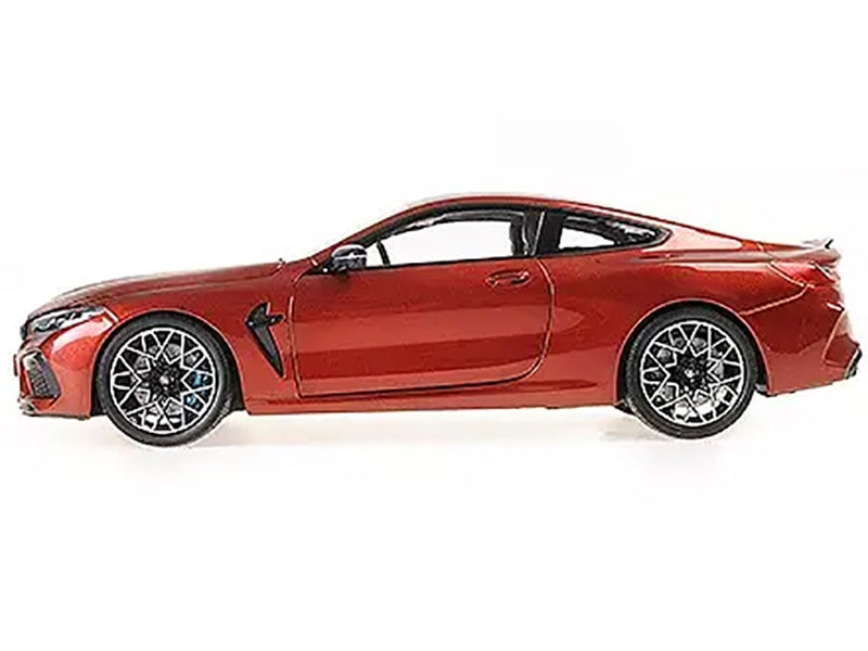 2020 BMW M8 Coupe Red Metallic with Carbon Top 1/18 Diecast Model - Premium BMW Models from Minichamps - Just $266.39! Shop now at Rapidvehicles