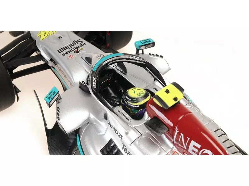 Mercedes-AMG F1 W13 E Performance #44 Lewis Hamilton 2nd Place - Premium Mercedes Models from Minichamps - Just $278.99! Shop now at Rapidvehicles