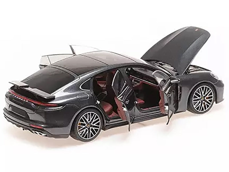 2020 Porsche Panamera Turbo S Gray Metallic "CLDC Exclusive" - Premium Porsche Models from Minichamps - Just $269.99! Shop now at Rapidvehicles