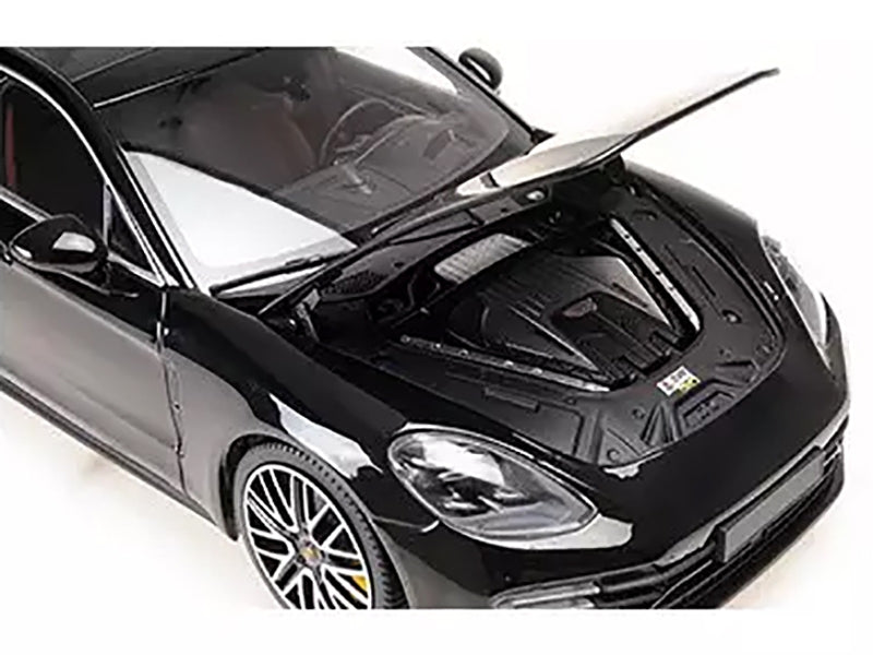 2020 Porsche Panamera Turbo S Black Metallic "CLDC Exclusive" - Premium Porsche Models from Minichamps - Just $323.99! Shop now at Rapidvehicles