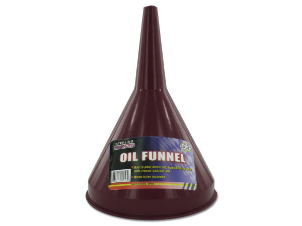 Case of 24 - 1.2 Liter Oil Funnel - Premium AUTO CARE & MAINTENANCE from Rapidvehicles - Just $84.99! Shop now at Rapidvehicles