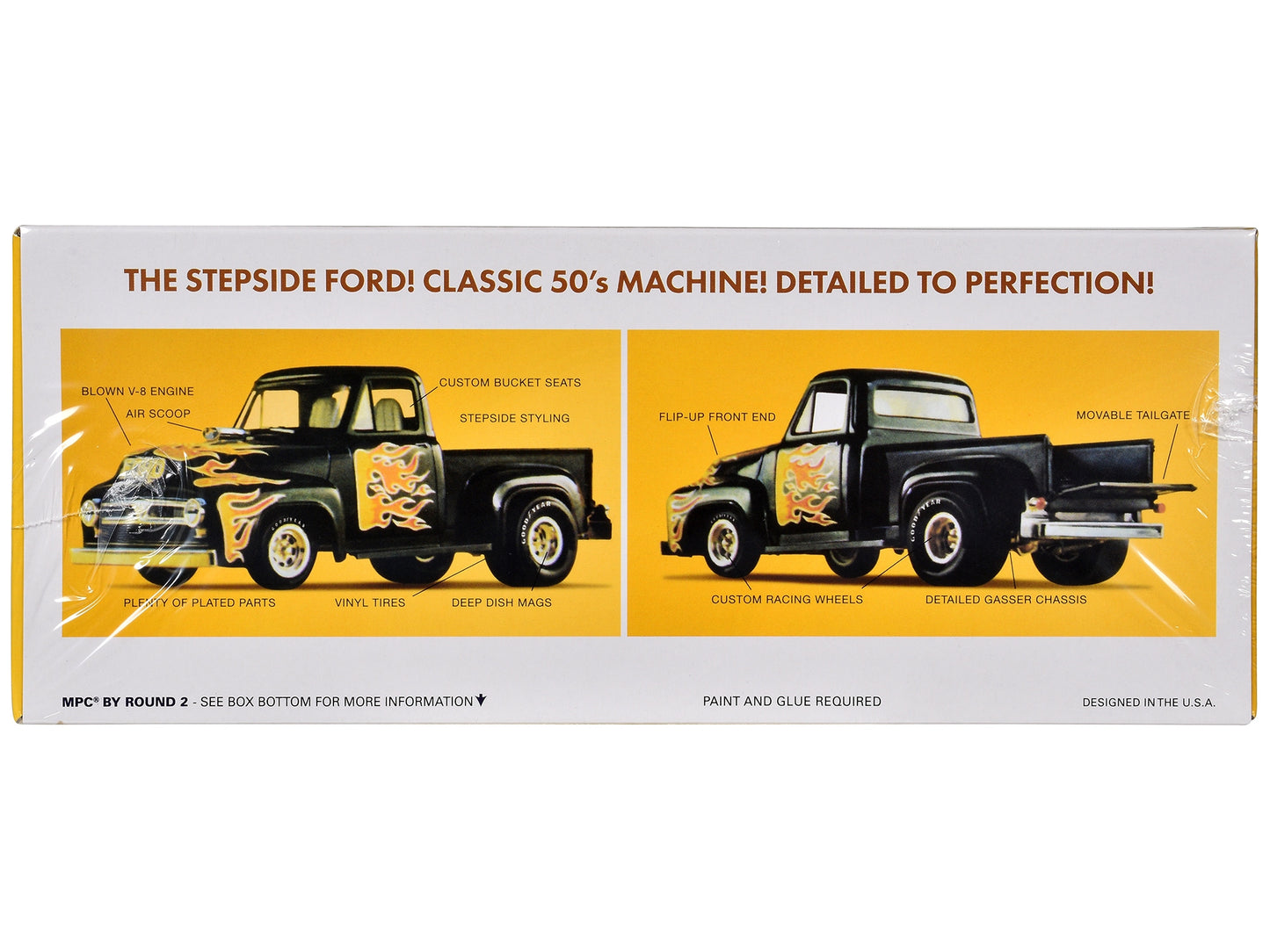 Skill 2 Model Kit 1953 Ford Stepside Pickup Truck 1/25 Scale - Premium Ford Models from MPC - Just $61.19! Shop now at Rapidvehicles