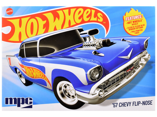 Skill 2 Model Kit 1957 Chevrolet Sedan Flip-Nose "Hot Wheels" 1/25 Scale Model by MPC free shipping USA