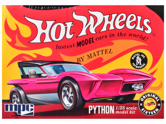 Skill 2 Model Kit Python Car "Hot Wheels" 1/25 Scale Model by MPC
