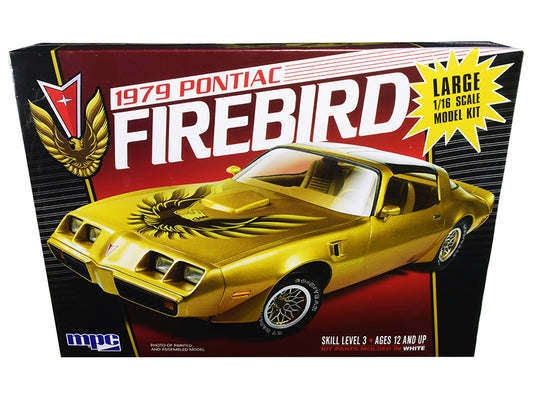 Skill 3 Model Kit 1979 Pontiac Firebird 1/16 Scale Model by MPC free shipping USA