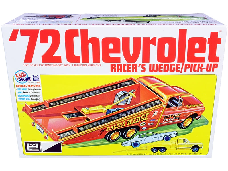 Skill 2 Model Kit 1972 Chevrolet Pickup Truck Racer's Wedge - Premium Model Kits(To Built) from MPC - Just $63.89! Shop now at Rapidvehicles