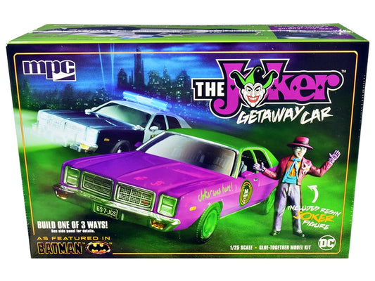 Skill 2 Model Kit 1977 Dodge Monaco with Joker Resin Figurine - Premium Model Kits(To Built) from MPC - Just $59.39! Shop now at Rapidvehicles