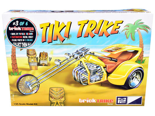 Skill 2 Model Kit Tiki Trike "Trick Trikes" Series 1/25 Scale Model by MPC free shipping USA