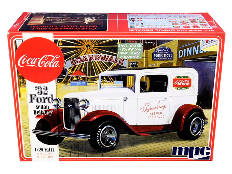 Skill 3 Model Kit 1932 Ford Sedan Delivery "Coca-Cola" 1/25 Scale - Premium Ford Models from MPC - Just $58.49! Shop now at Rapidvehicles