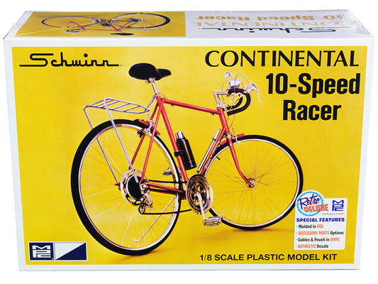 Skill 2 Model Kit Schwinn Continental 10-Speed Bicycle 1/8 Scale Model by MPC free shipping USA