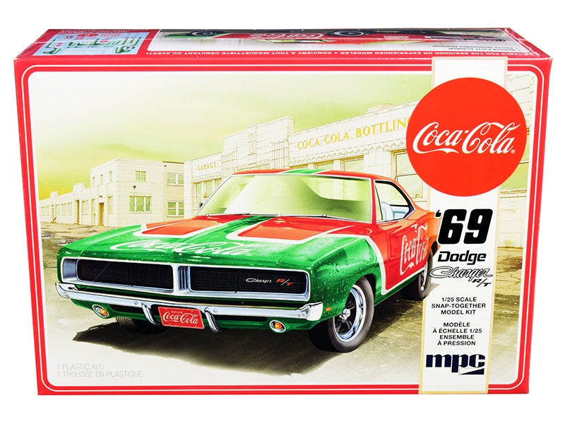 Skill 3 Snap Model Kit 1969 Dodge Charger RT "Coca-Cola" 1/25 - Premium Dodge Models from MPC - Just $57.59! Shop now at Rapidvehicles