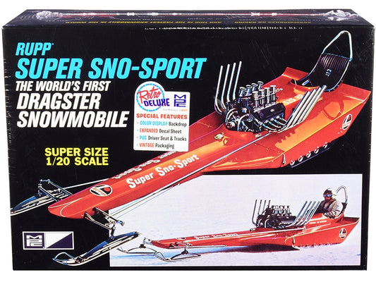 Skill 2 Model Kit Rupp Super Sno-Sport Snowmobile Dragster (The - Premium Other from MPC - Just $65.99! Shop now at Rapidvehicles