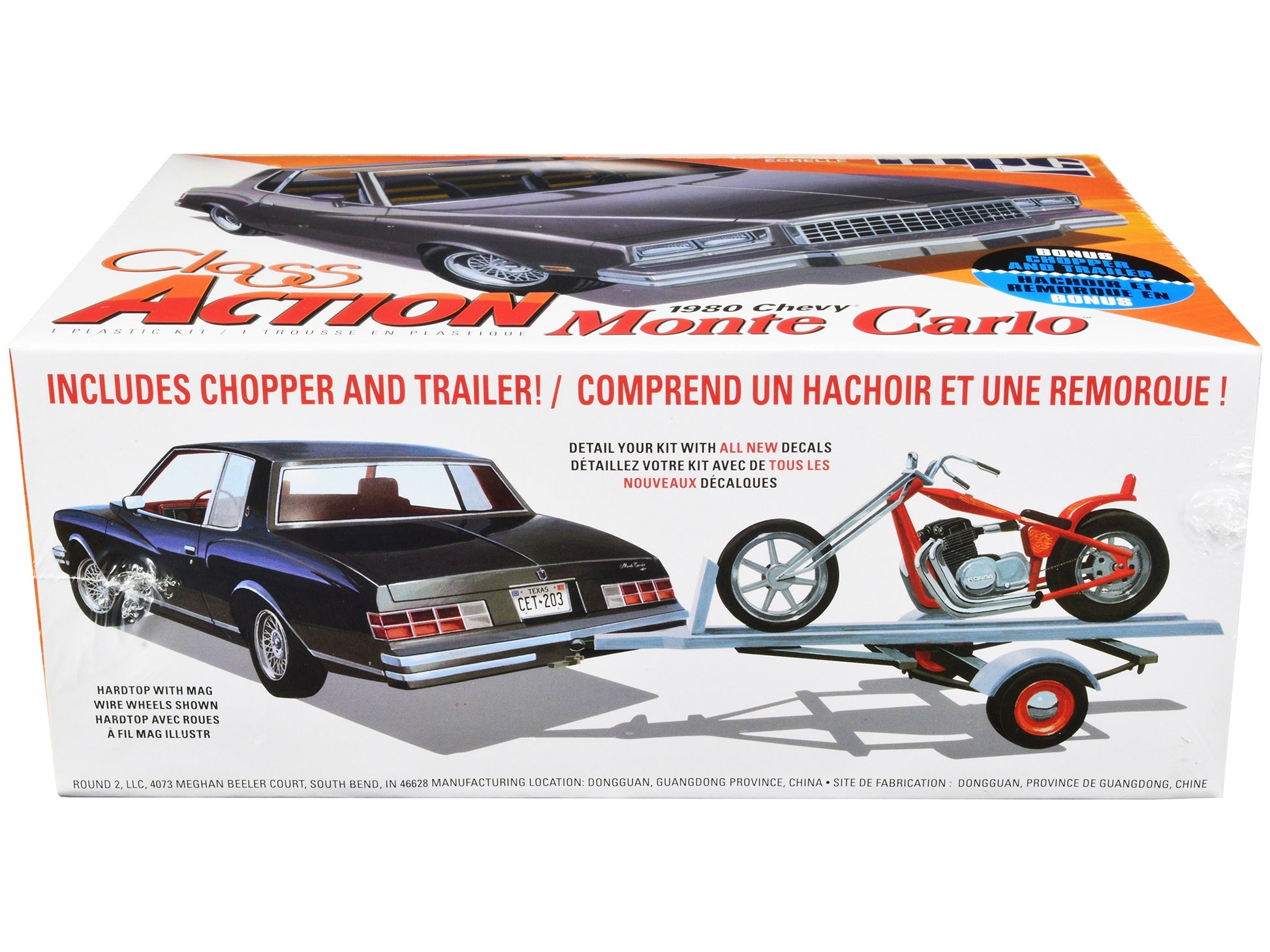 Skill 2 Model Kit 1980 Chevrolet Monte Carlo "Class Action" with - Premium Model Kits(To Built) from MPC - Just $61.19! Shop now at Rapidvehicles