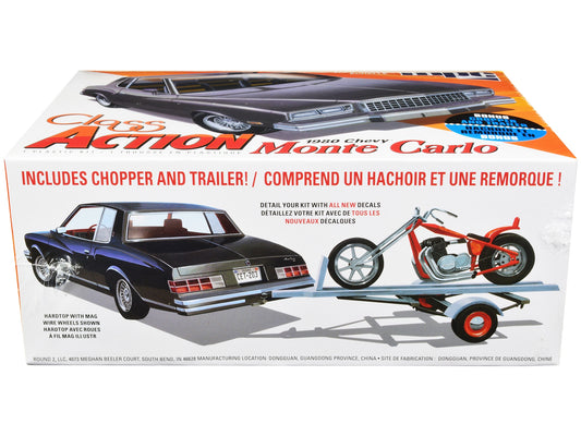 Skill 2 Model Kit 1980 Chevrolet Monte Carlo "Class Action" with - Premium Model Kits(To Built) from MPC - Just $61.19! Shop now at Rapidvehicles