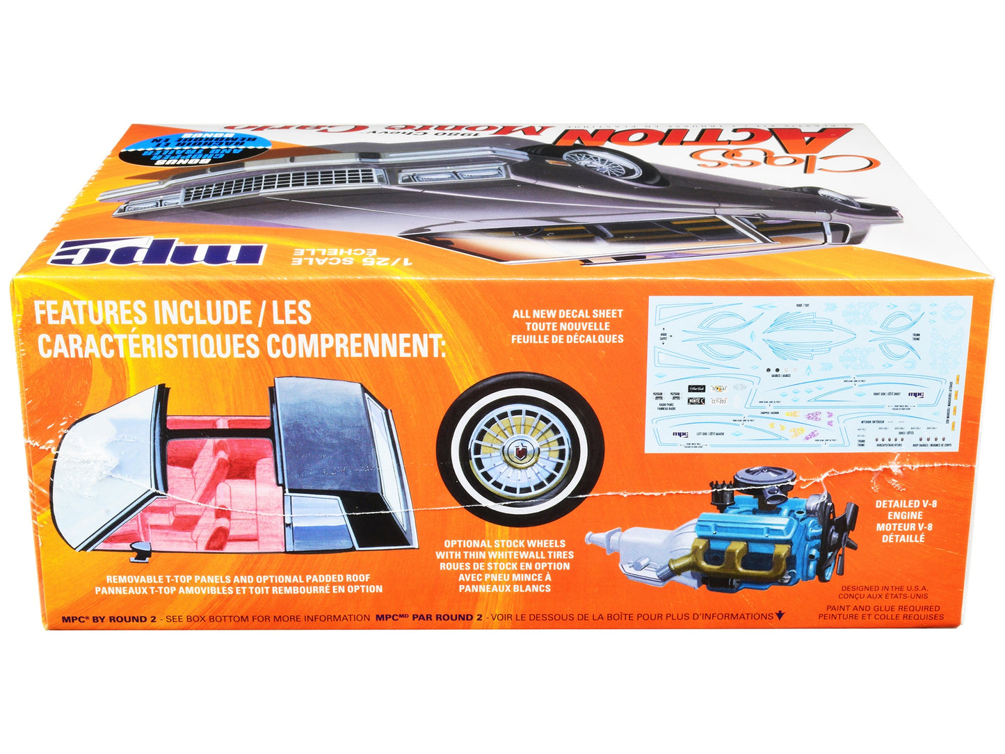 Skill 2 Model Kit 1980 Chevrolet Monte Carlo "Class Action" with - Premium Model Kits(To Built) from MPC - Just $61.19! Shop now at Rapidvehicles