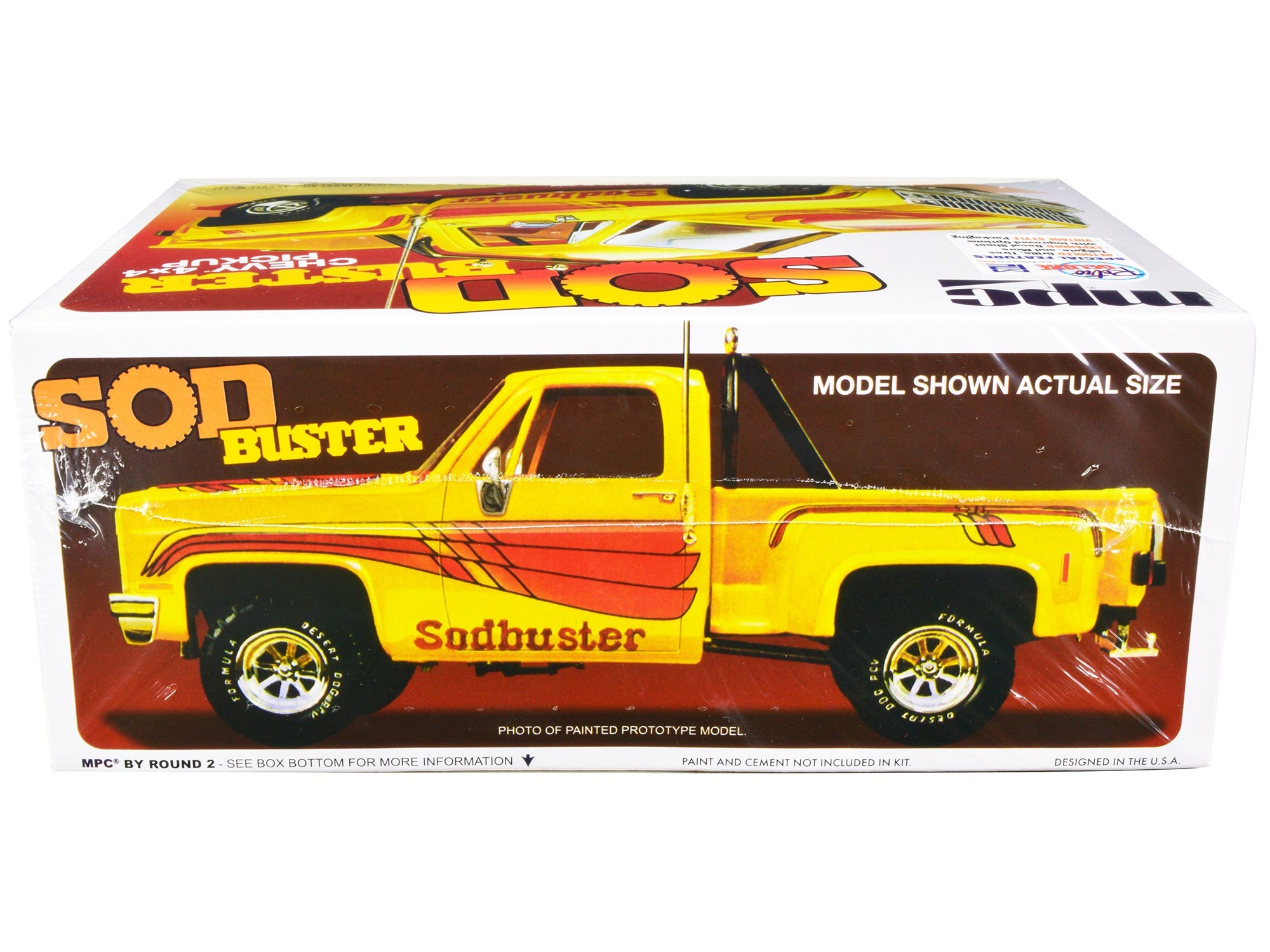 Skill 2 Model Kit 1981 Chevrolet 4x4 Stepside Pickup Truck "Sod Buster" 1/25 Scale Model by MPC - Premium Model Kits(To Built) from MPC - Just $55.92! Shop now at Rapidvehicles