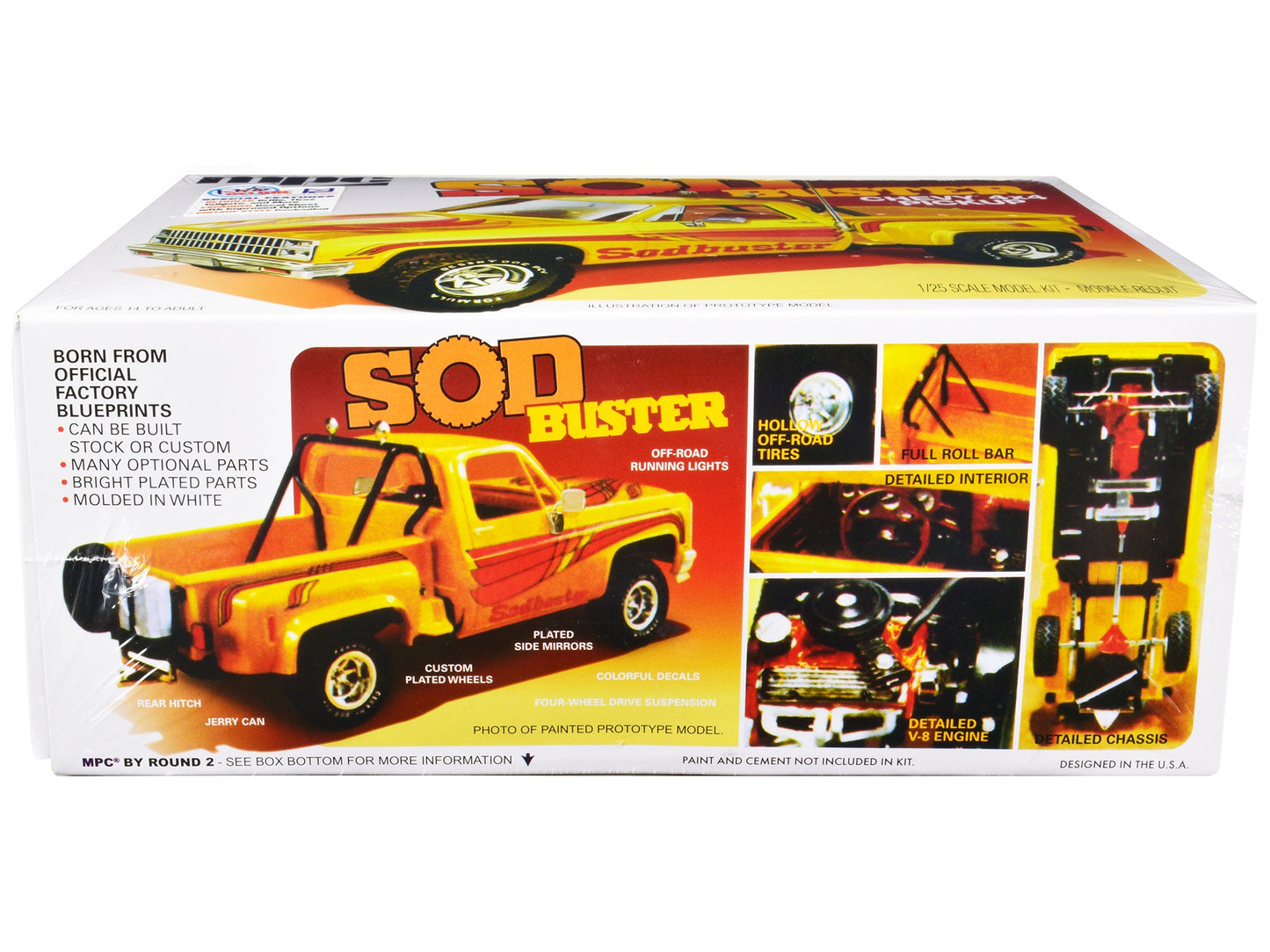 Skill 2 Model Kit 1981 Chevrolet 4x4 Stepside Pickup Truck "Sod - Premium Model Kits(To Built) from MPC - Just $61.19! Shop now at Rapidvehicles