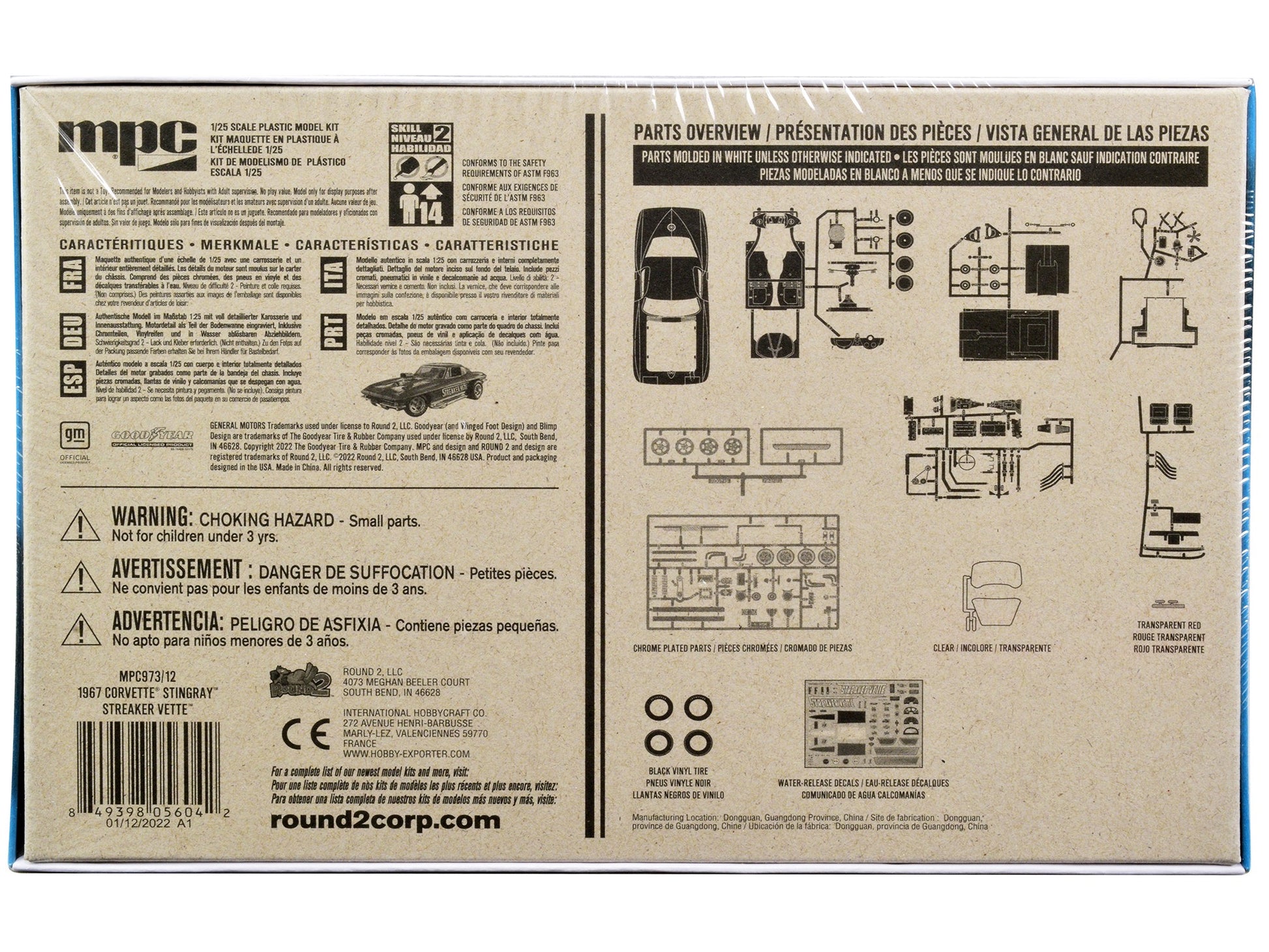 Skill 2 Model Kit 1967 Chevrolet Corvette Stingray "Streaker - Premium Corvette Models from MPC - Just $61.19! Shop now at Rapidvehicles