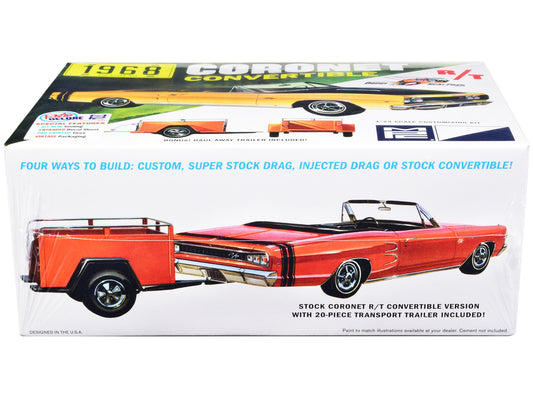 Skill 2 Model Kit 1968 Dodge Coronet R/T Convertible with