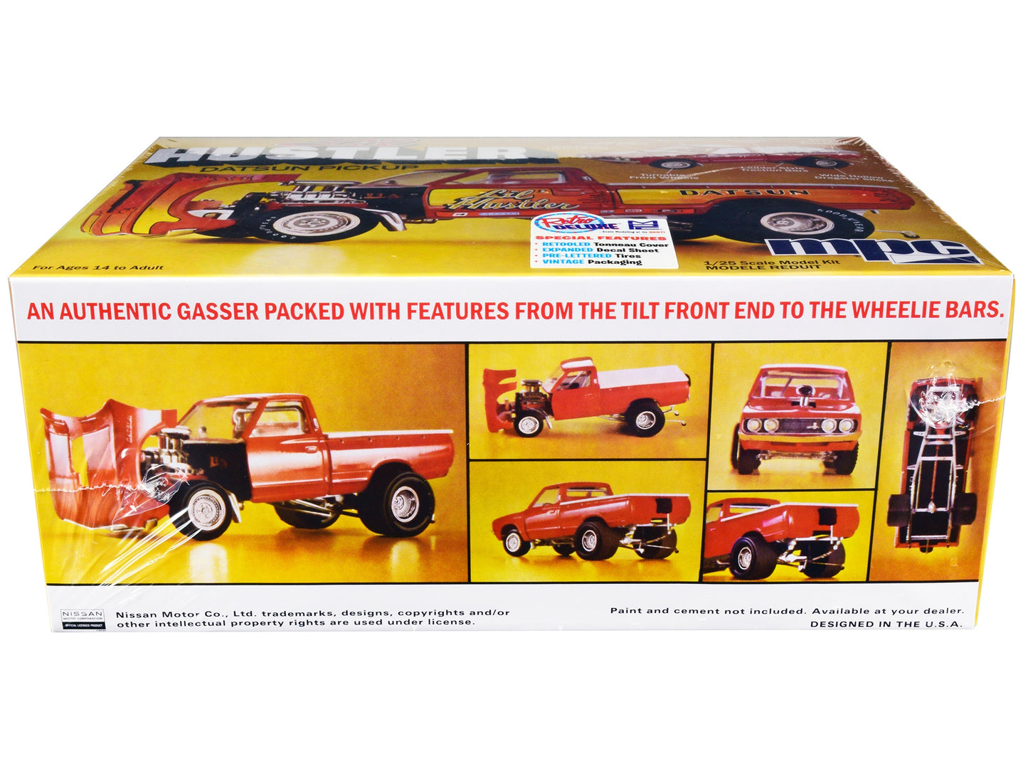 Skill 2 Model Kit 1975 Datsun Pickup Truck "Lil Hustler" 1/25 - Premium Model Kits(To Built) from MPC - Just $61.19! Shop now at Rapidvehicles