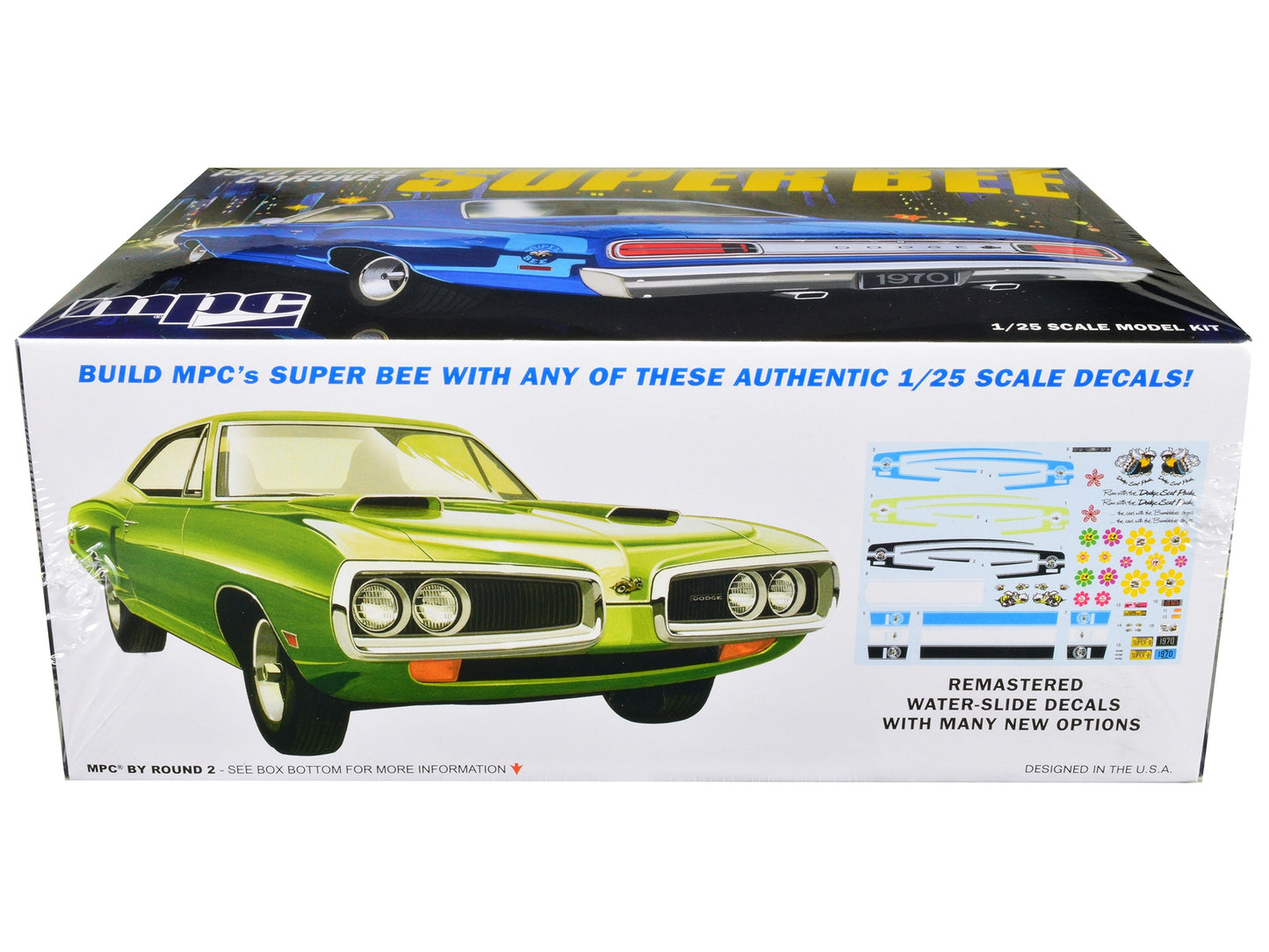 Skill 2 Model Kit 1970 Dodge Coronet Super Bee 1/25 Scale Model