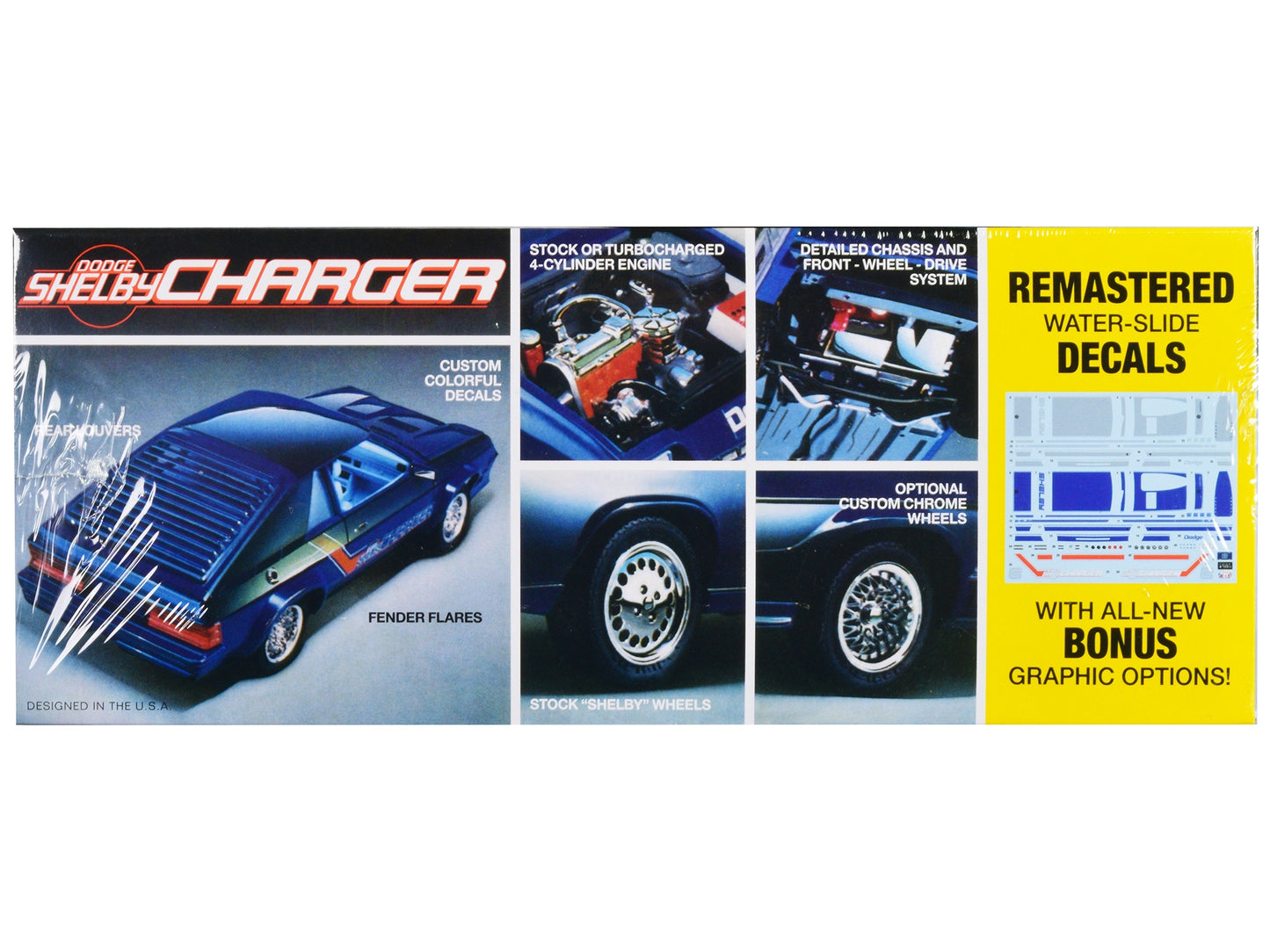 Skill 2 Model Kit 1986 Dodge Shelby Charger 1/25 Scale Model by - Premium Model Kits(To Built) from MPC - Just $61.19! Shop now at Rapidvehicles