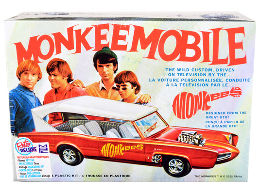 Skill 2 Model Kit Monkeemobile "The Monkees" (1966-1968) TV Series 1/25 Scale Model Car by MPC free shipping USA