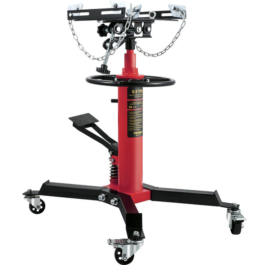 VEVOR Transmission Jack,1/2Ton/1100lbs Capacity Hydraulic - Premium Transmission Jacks from VEVOR - Just $227! Shop now at Rapidvehicles