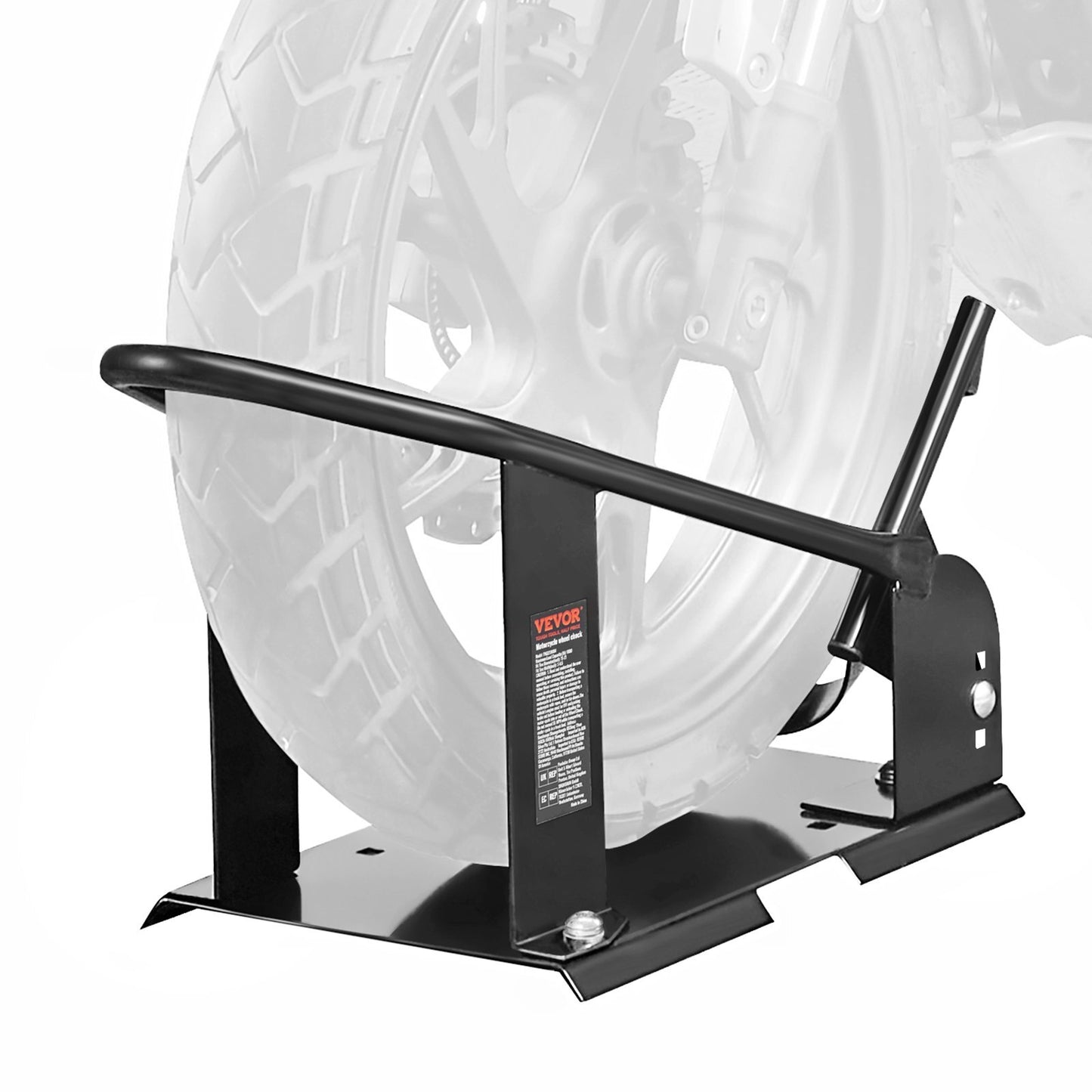 VEVOR Motorcycle Wheel Chock, 1800 lbs Capacity Wheel Cradle - Premium Motorcycle Wheel Chock from VEVOR - Just $73.94! Shop now at Rapidvehicles