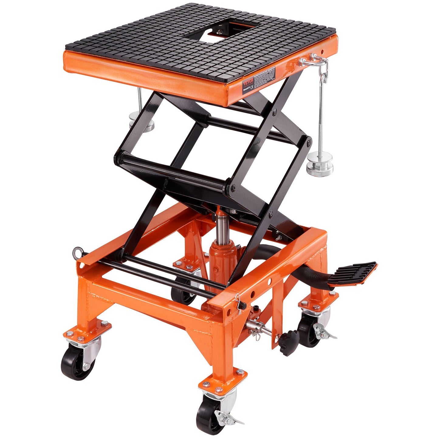 VEVOR Hydraulic Motorcycle Lift Table, 350 LBS Capacity - Premium Hydraulic Motorcycle Hoist from VEVOR - Just $187.52! Shop now at Rapidvehicles