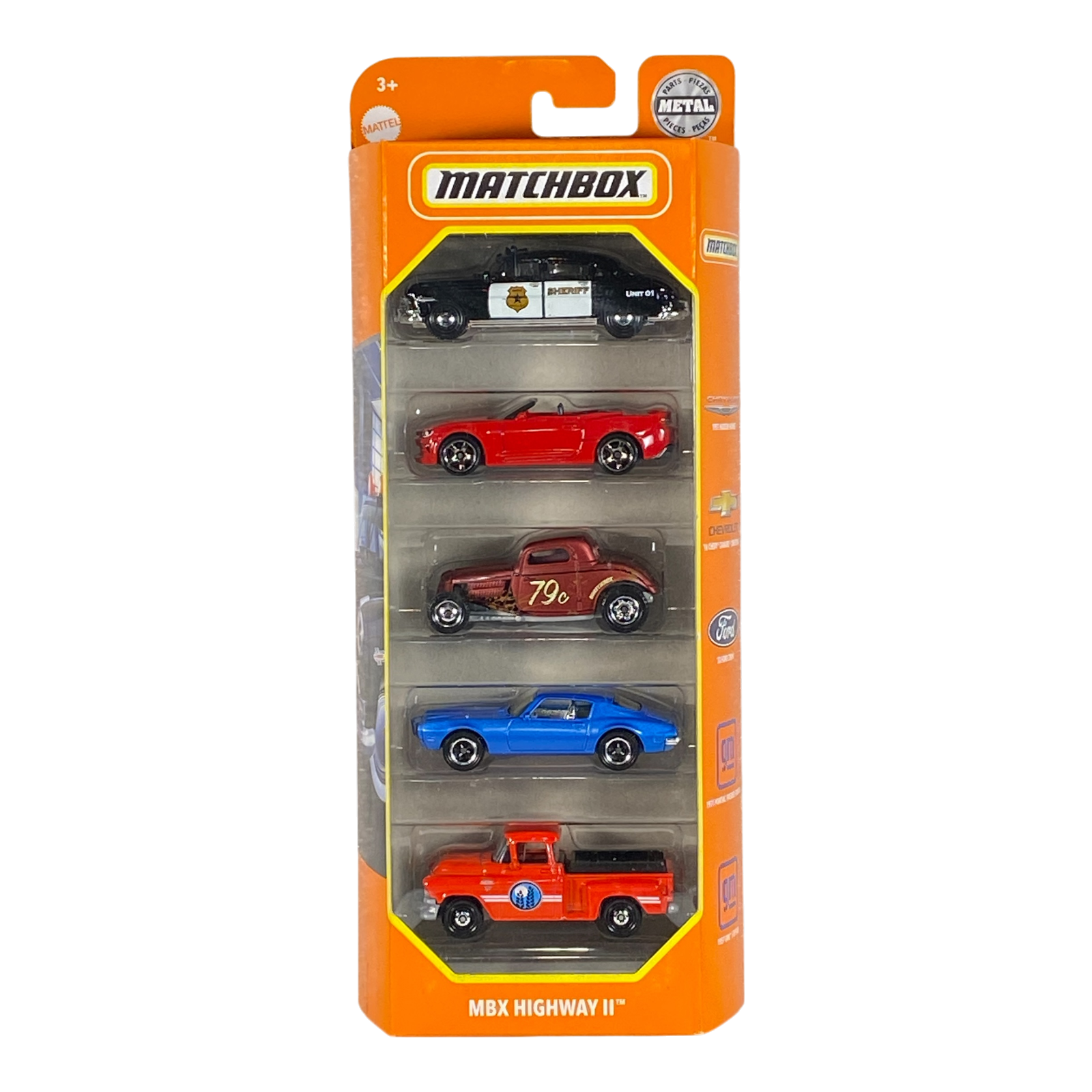 Matchbox MBX Highway II | 5 Pack Edition