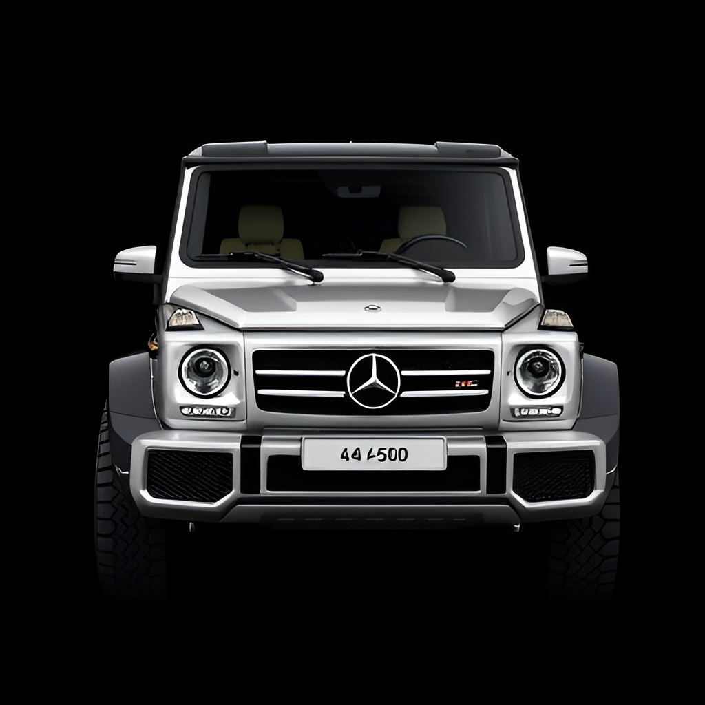 Mercedes Benz G500 4X4 2 Silver 1/18 Model Car by Autoart - Premium Mercedes Models from Autoart - Just $334.79! Shop now at Rapidvehicles