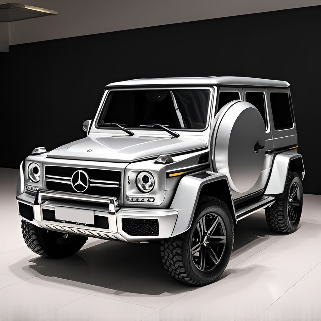 Mercedes Benz G500 4X4 2 Silver 1/18 Model Car by Autoart - Premium Mercedes Models from Autoart - Just $334.79! Shop now at Rapidvehicles