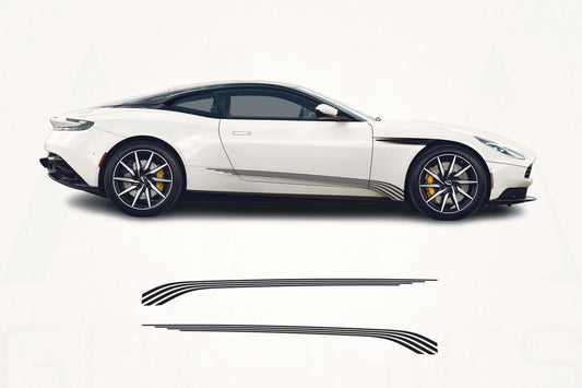 Aston Martin DB11 Side Stripe Decals – Premium Vinyl Graphics Kit