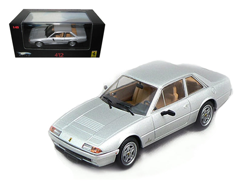 Ferrari 412 Silver Limited Edition Elite 1/43 Diecast Model Car - Premium Ferrari Models from Hotwheels - Just $53.99! Shop now at Rapidvehicles