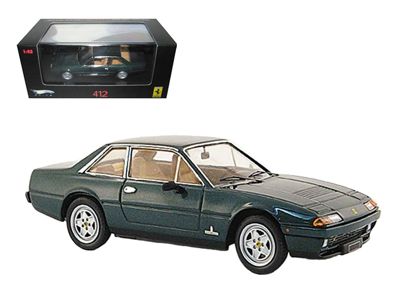 Ferrari 412 Green Limited Edition Elite 1/43 Diecast Model Car by - Premium Ferrari Models from Hotwheels - Just $53.99! Shop now at Rapidvehicles