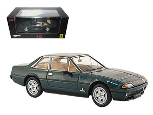 Ferrari 412 Green Limited Edition Elite 1/43 Diecast Model Car by - Premium Ferrari Models from Hotwheels - Just $49.99! Shop now at Rapidvehicles