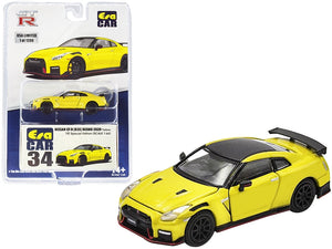 2020 Nissan GT-R (R35) Nismo RHD (Right Hand Drive) Yellow with Carbon Top Limited Edition to 1200 pieces "Special Edition" 1/64 Diecast Model Car by Era Car - Premium Nissan Models from Era Car - Just $24.99! Shop now at Rapidvehicles