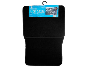 Case of 1 - Universal Black Car Mat Set - Premium AUTO INTERIOR ACCESSORIES from Rapidvehicles - Just $45.99! Shop now at Rapidvehicles