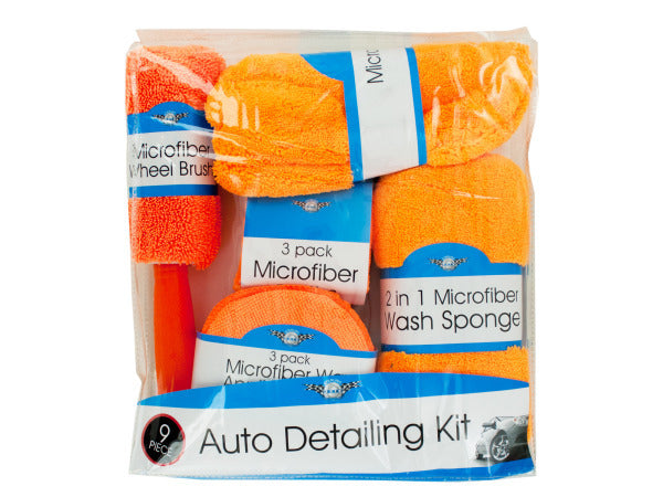 Microfiber Car Wash & Detailing Kit ( Case of 1 ) - Premium Auto Care & Maintenance from Rapidvehicles - Just $37.99! Shop now at Rapidvehicles