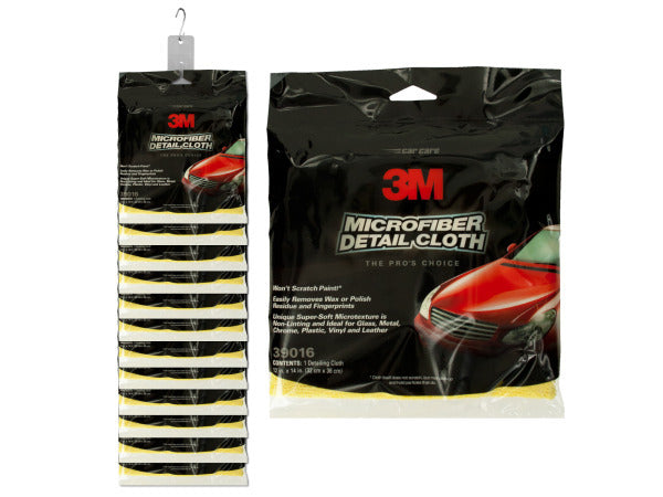 3M Microfiber Auto Detail Cloth Clip Strip ( Case of 12 ) - Premium Auto Care & Maintenance from Rapidvehicles - Just $42.99! Shop now at Rapidvehicles